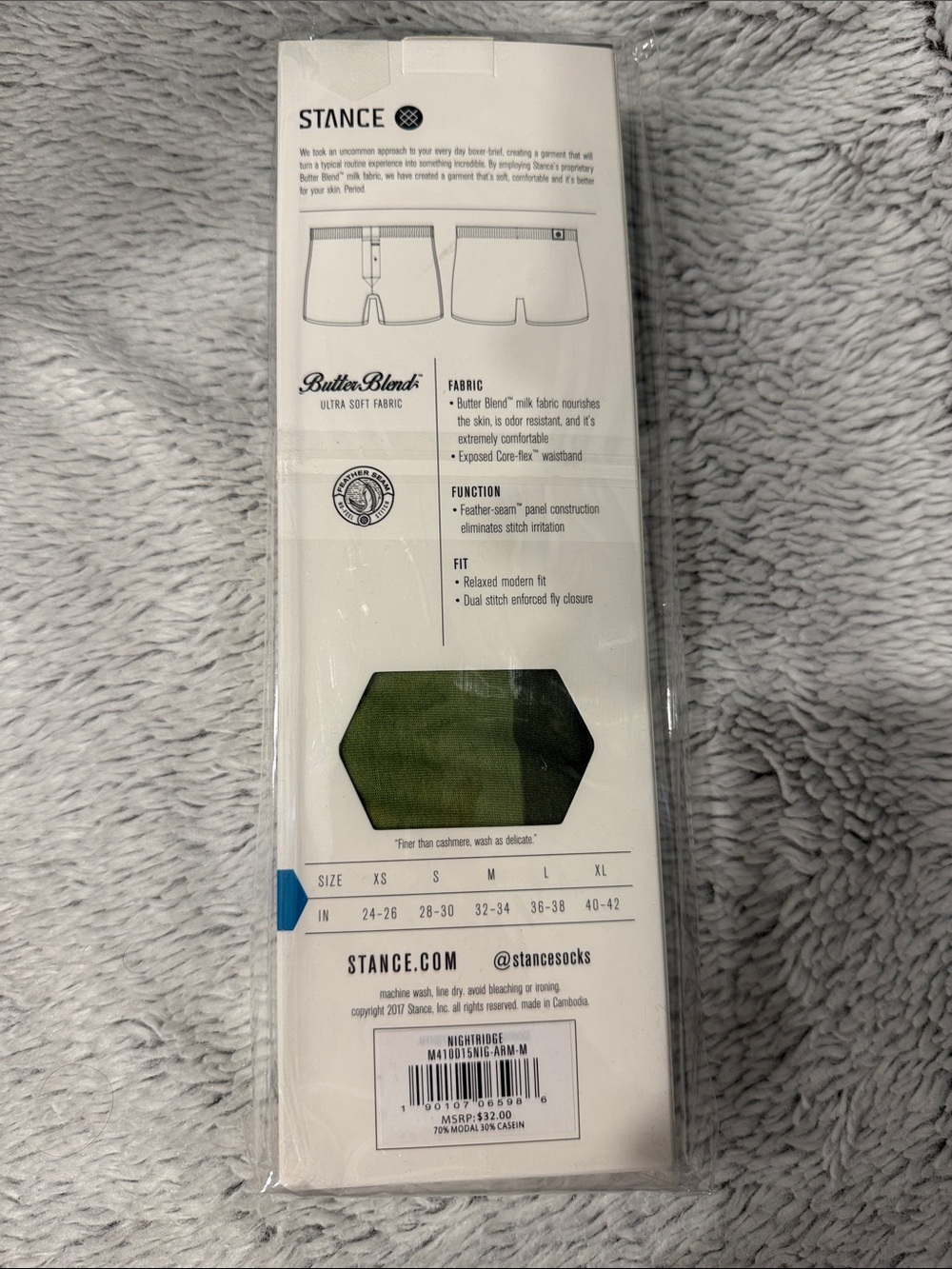 Stance Knit Boxer-Authentic-NWT - Picture 2 of 2